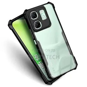 Shockproof Crystal Clear Back Cover Case for Infinix Hot 50i