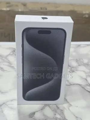 New Apple iPhone 15 Pro 256 GB Black
