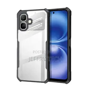 Infinix Smart 20 Transparent, Clear and Colorless With Black Edges Uni