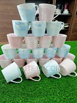 High Quality Ceramic Mug Set (6pcs)