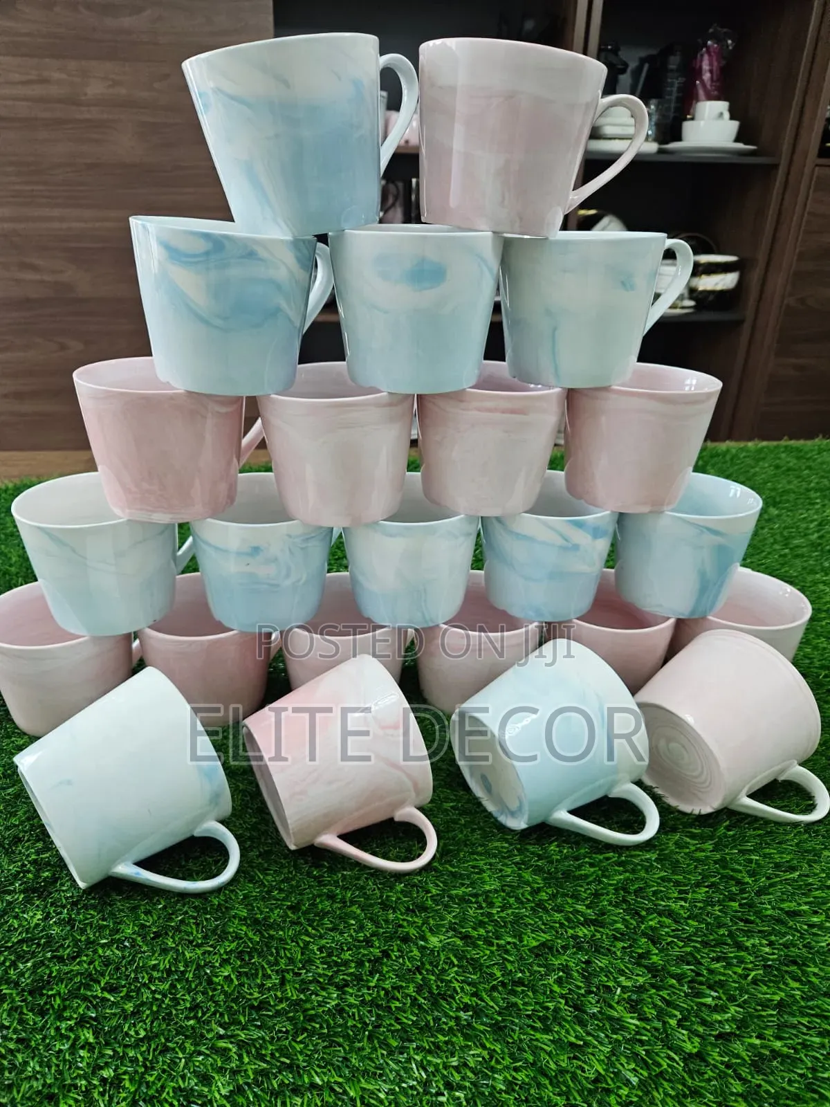 High Quality Ceramic Mug Set (6pcs)