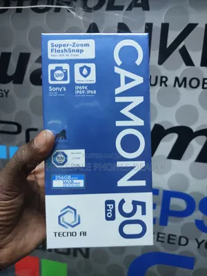New Tecno Camon 50 Pro 256 GB Gray