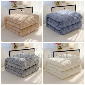 Luxury Textured Fleece Blanket*