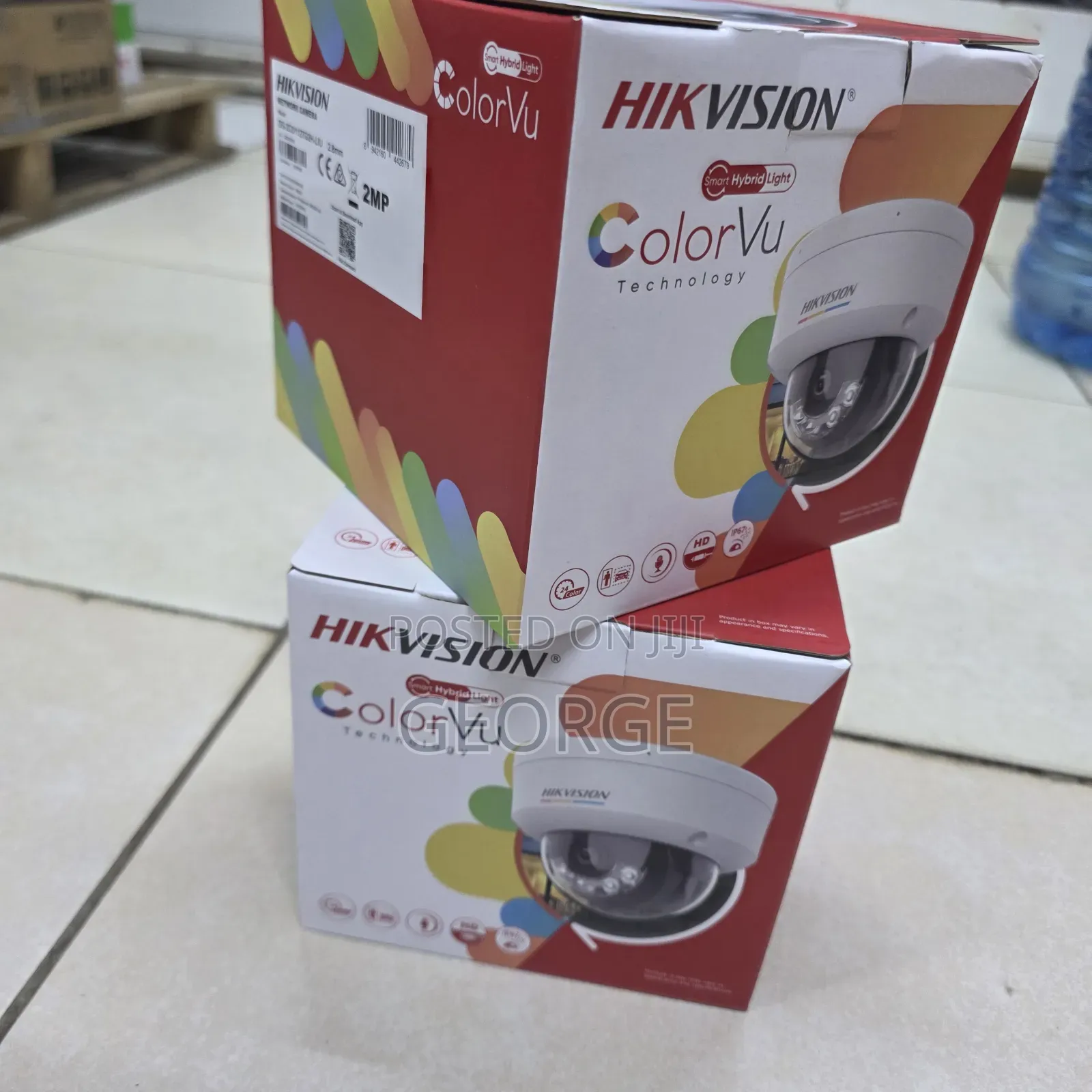 Hikvision 2mp Colorvu Smart Hybrid Light Ip Camera With Mic