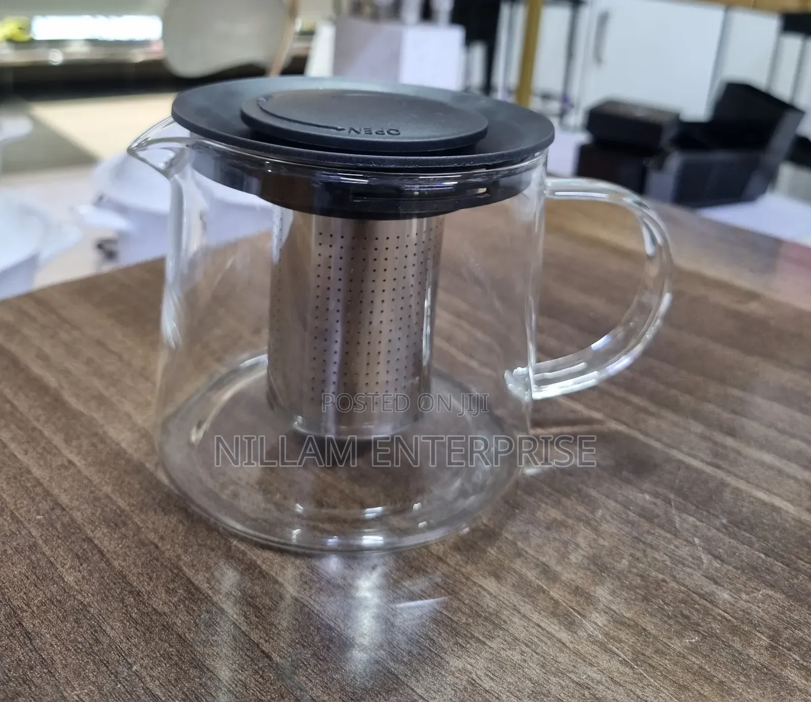 Glass Teapot With Infuser*