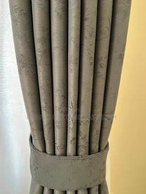 Nice Looking Grey Curtains and Sheers