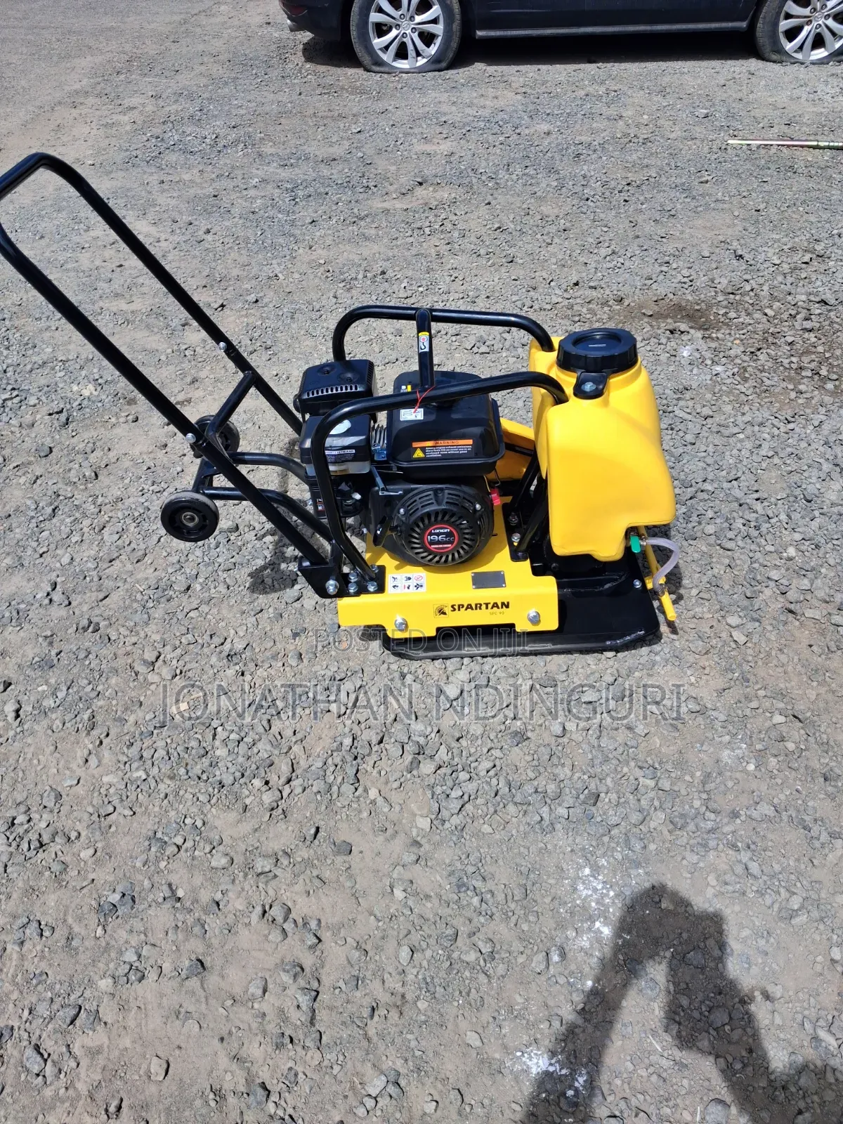Spartan Plate Compactor – Robust Vibrating Plate Equipment