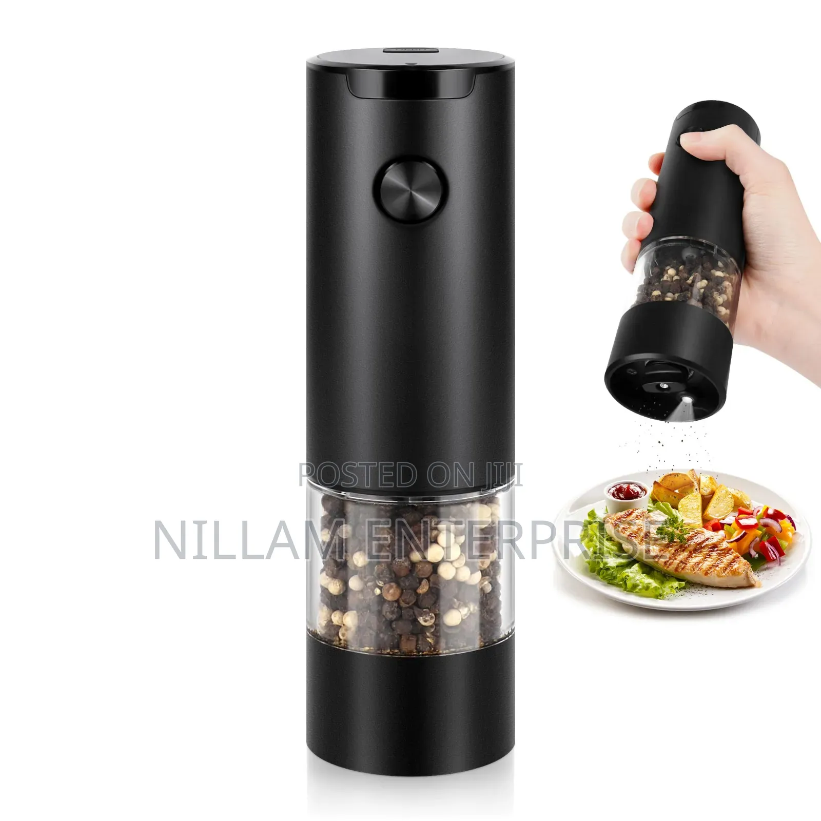 Electric Pepper Grinder Or Salt Mill,