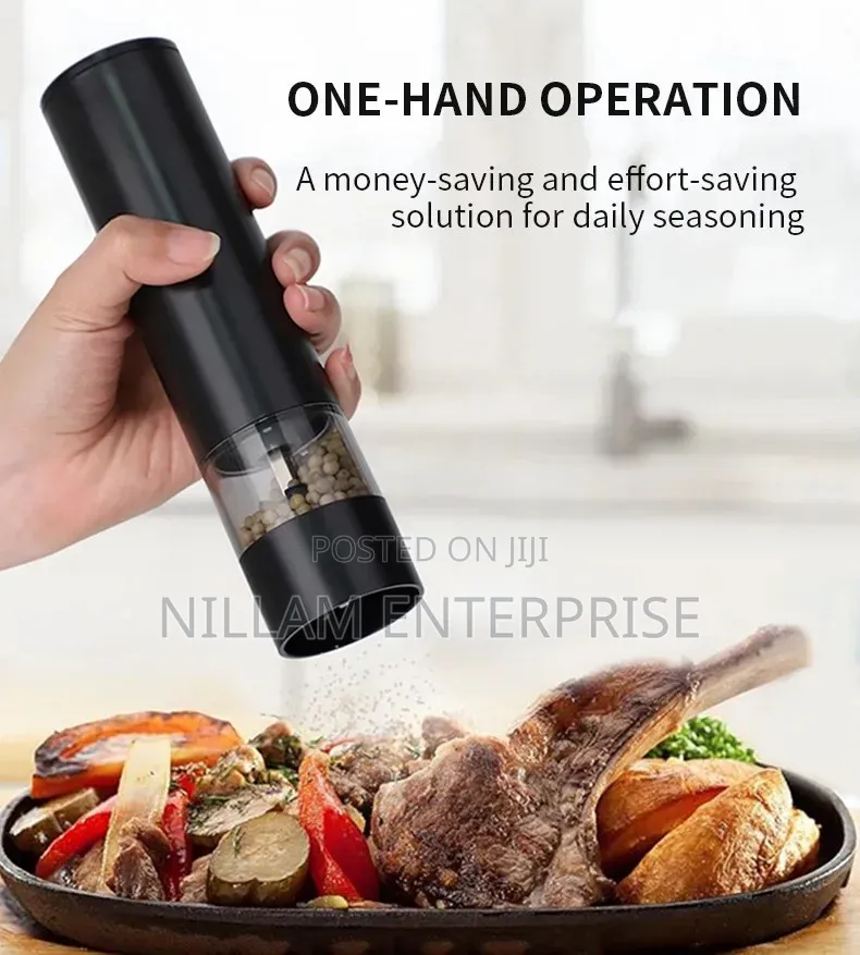 Electric Pepper Grinder Or Salt Mill,