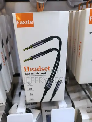 Faxite 3.5 Mm Auxiliary Cable Music Wire 3.5 a Aux Audio Cable Length1