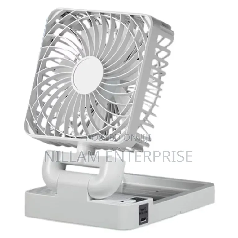 Portable Solar /Rechargeable Mini Table Fan