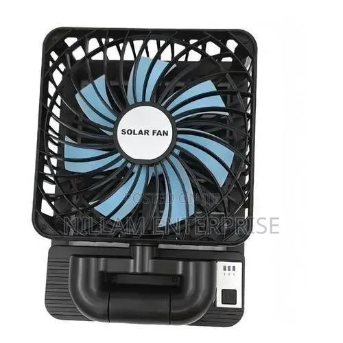 Portable Solar /Rechargeable Mini Table Fan