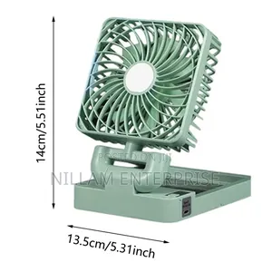 Portable Solar /Rechargeable Mini Table Fan