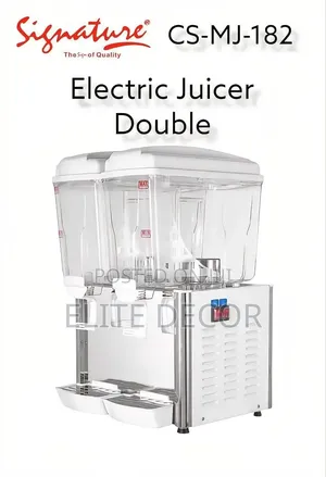 Signature 18l × 2 Electric Double Juice Dispenser With Cooling System