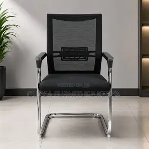 Ergonomic Non-Adjustable Guest Chair.