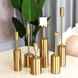 Luxury Gold Candle Holders,