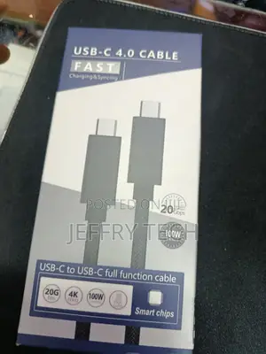 Usb C to Usb C Cable, 3.2 Gen Uhd 20gbps