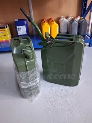 Fuel Jerrycans 20l Metallic – Premium Steel Fuel Container