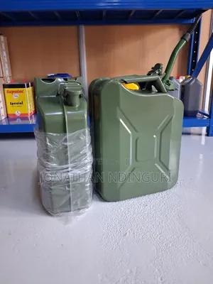 Fuel Jerrycans 20l Metallic – Heavy Duty Fuel Handling Can