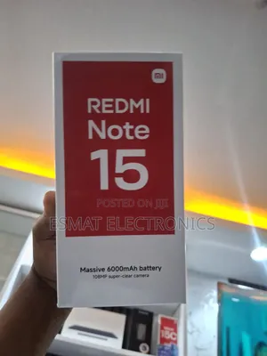 New Xiaomi Redmi Note 15 128 GB Black