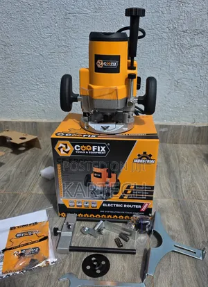 Coofix 2200w Electric Wood Router – Wood Trimming Grooving Machine