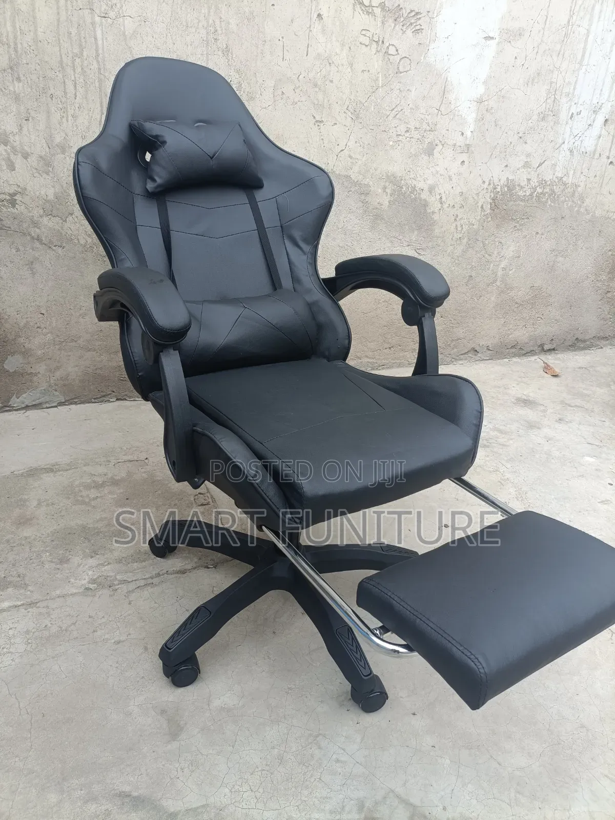 Footlest Gaming Chair With Footlest Gam