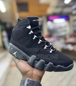 Size 40-45 High Top Jordan 9 Retro