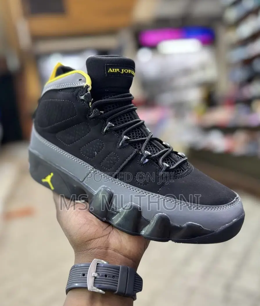 Size 40-45 High Top Jordan 9 Retro