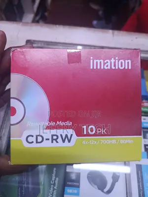 Imation Imation Cd-Rw Rewritable Discs - 10 Pack, 700mb, 4x Speed