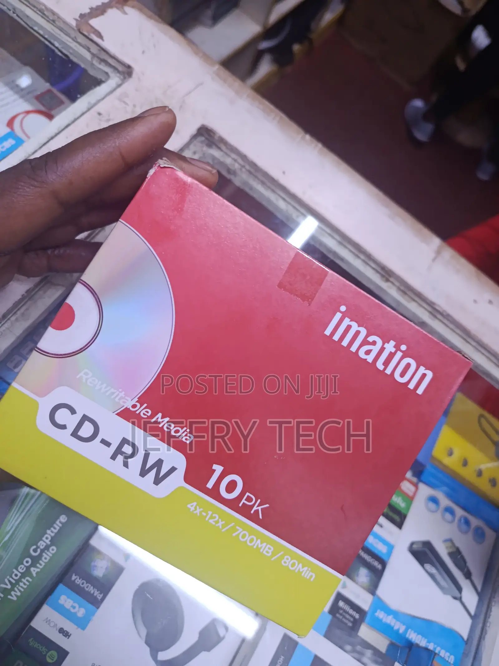 Imation Imation Cd-Rw Rewritable Discs - 10 Pack, 700mb, 4x Speed