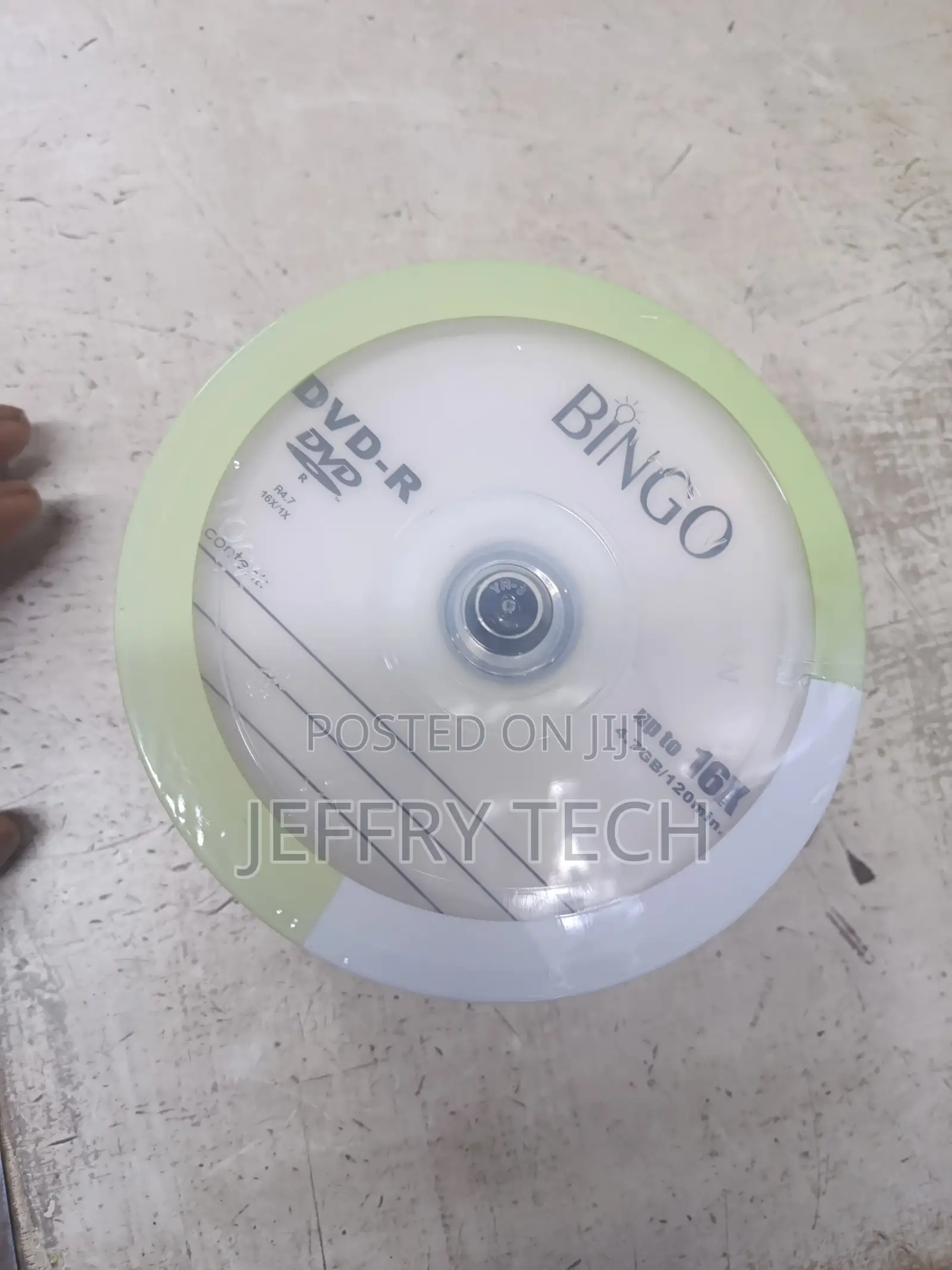 Bingo DVD-R Recordable Discs on Spindle, 4.7gb, 50/Pack