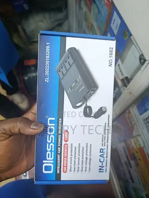Olesson 1662 Dc 12-24v 150w Car Power Inverter With Cigarette Lighter