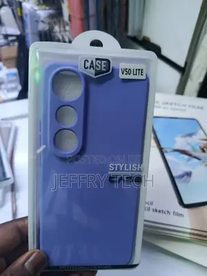 Case for Vivo V50 Lite Slim Silicone Cover With Soft Lining Shockproof