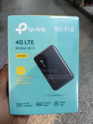 This Is a Tp-Link M7005 Portable Wi-Fi 6 Mifi Router for Travel.