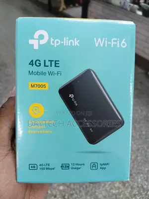 Tp-Link M7005 – Portable Wifi Router 4g Lte Wifi 6 Ax287 - Black