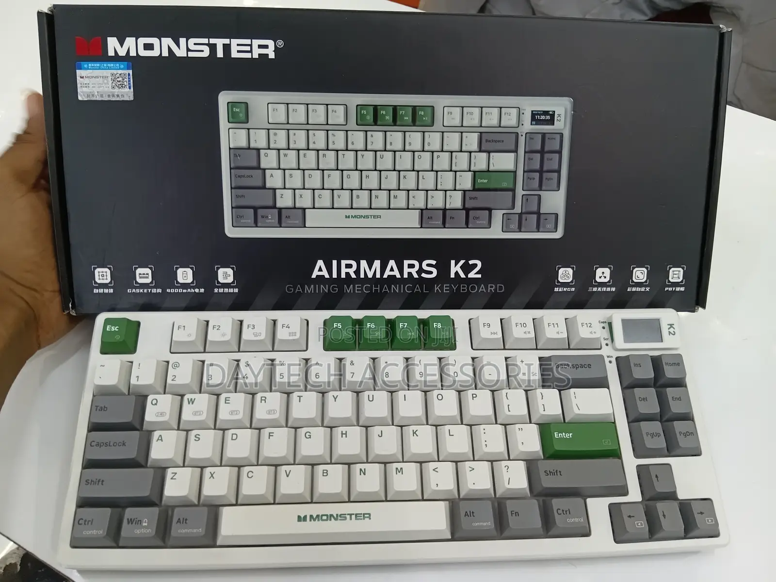 Monster Airmars Gaming Mechanical Keyboard.