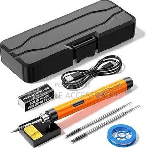 Rechargeable Electric Solder Iron Gun With 3 Heating Modes