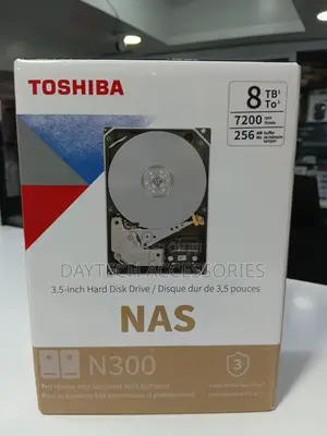 Toshiba N300 8tb Nas Internal Hard Drive.