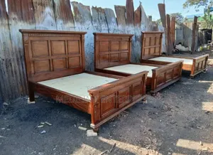 Scuba Solid Mahogany Beds 5*6 Customized