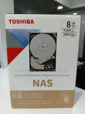 Toshiba N300 8tb Nas 3.5-Inch Internal Hard Drive Sata 6gb/S 7200 Rpm.