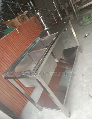Stainless Steel Commercial Kitchen Double Bowl Sink