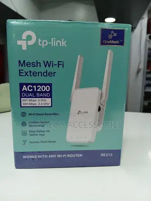 This Is a Tp-Link Re315 Ac1200 Dual-Band Wi-Fi Range Extender.
