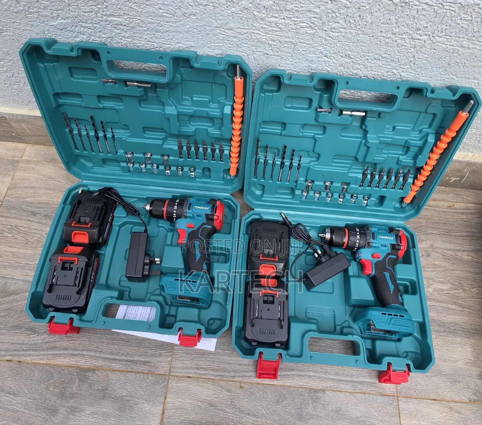 Meakida 36v Brushless Electric Cordless Drill Set