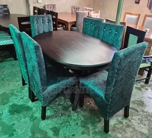 Modern 6-Seater Dining Table Set