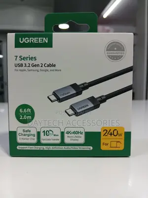 This Is a Ugreen 7 Series Usb-C to Usb-C 240w Cable (Model 5477)