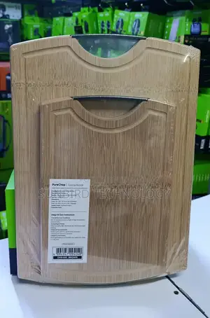 Oraimo Natural Moso Bamboo 2pc Chopping Board