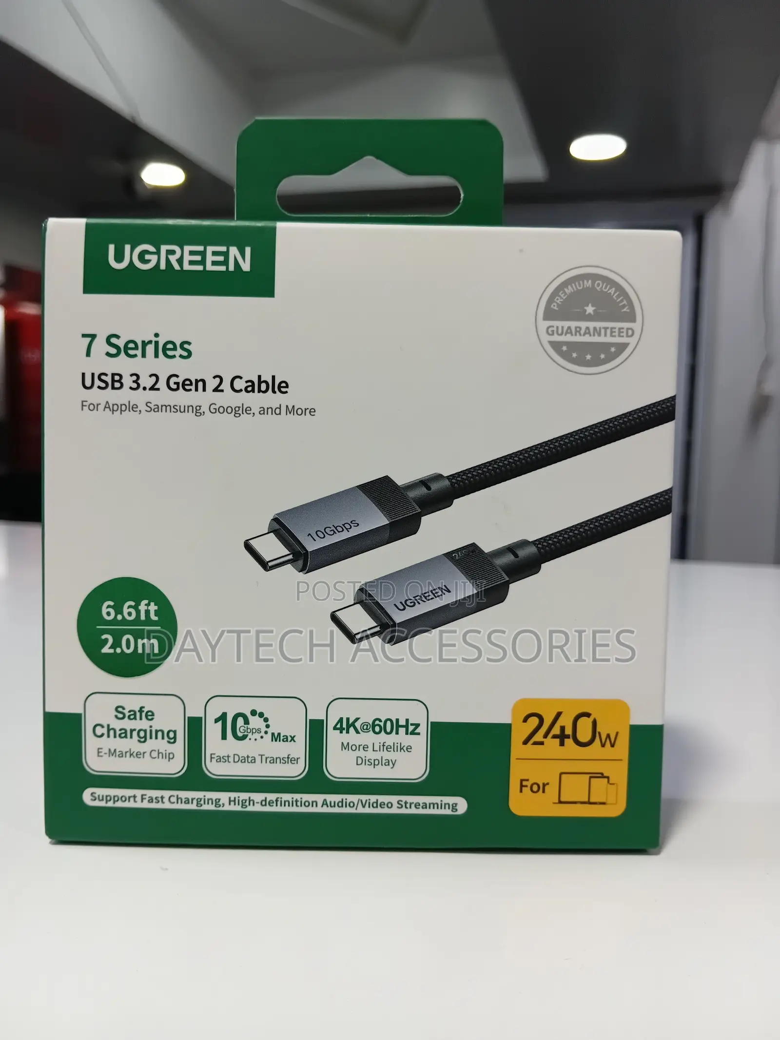 This Is a Ugreen 240w Usb-C to Usb-C Cable (7 Series)