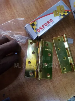 Brass Oxford Hinges 4"