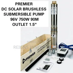 90m Premier Solar Dc Brushless Submersible Pump