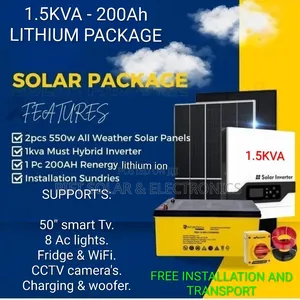 1.5kva Offgrid Package Free Installation and Transport
